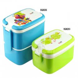 長(zhǎng)方型手提飯盒、雙層