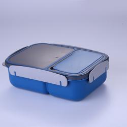 獨(dú)立密封雙格飯盒1.2L