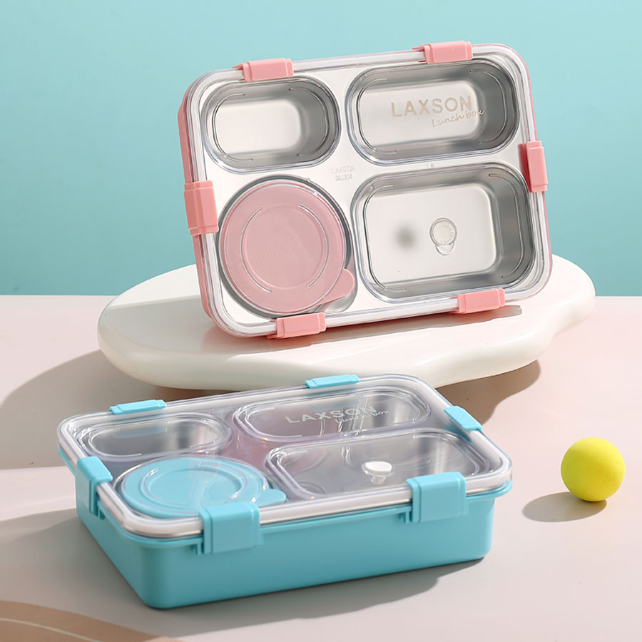 三格/四格不銹鋼餐盒+