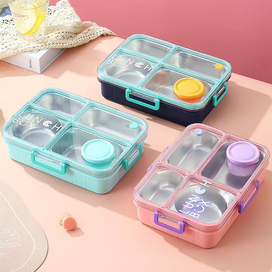 鐳射不串味餐盒(不銹